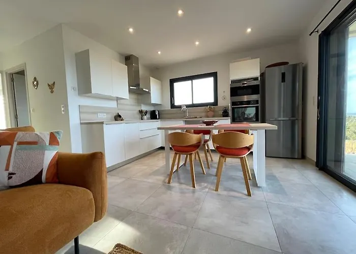 Rez De Machja Vue Et Montagne A 2mn Port * Sari-Solenzara