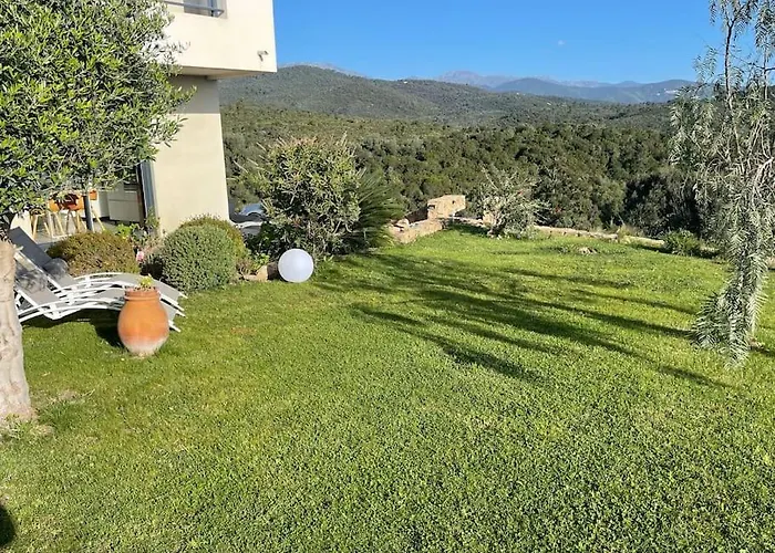 Rez De Machja Vue Et Montagne A 2mn Port * Sari-Solenzara